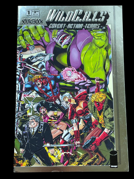 WILDC.A.T.S #1 Sourcebook Image Comics Book