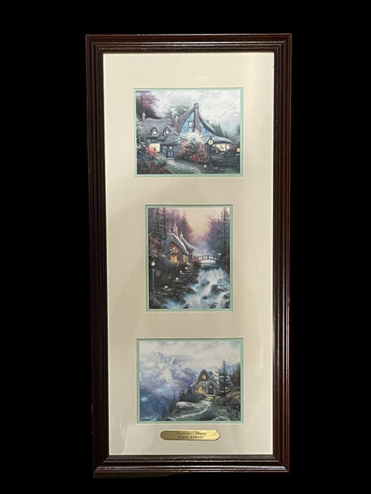 1995 Thomas Kinkade Forever Yours Print Portfolio Edition