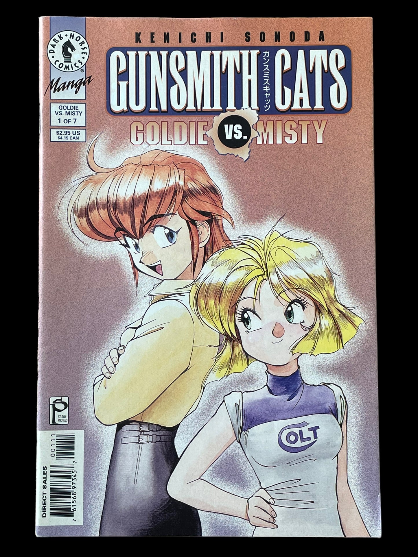 Gunsmith Cats: Goldie vs Misty #1 Nov 1997 Dark Horse Comics Book