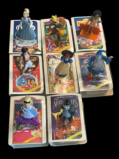 1995 Walt Disney's Masterpiece Complete Set w/ U3 McDonald's Happy Meal Toy