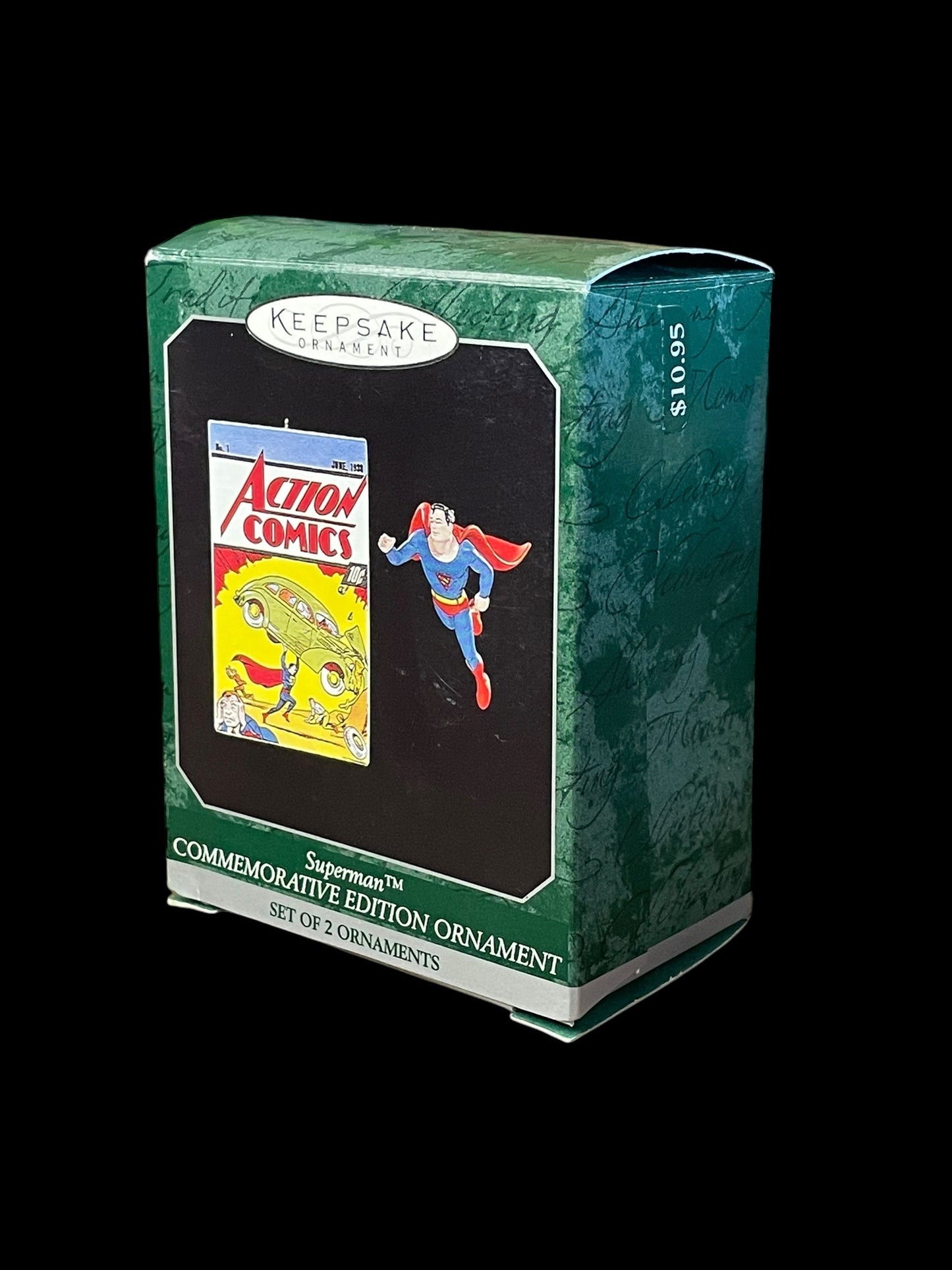 1998 Hallmark Keepsake Ornament Superman Action Comics Commemorative Edition