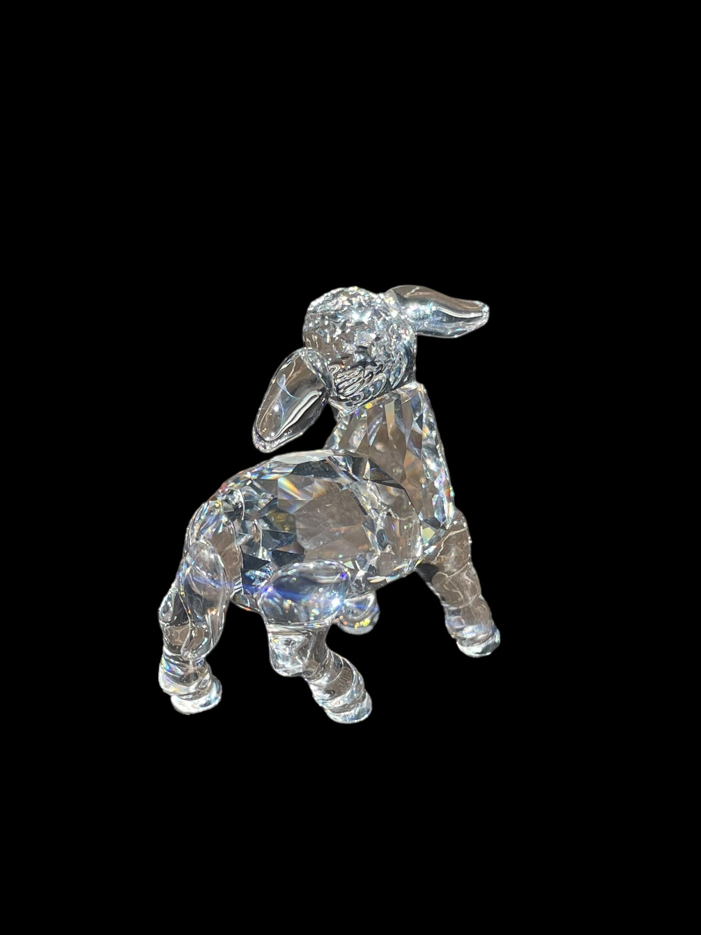 Swarovski Crystal Figurine Little Lamb 651875 Retired