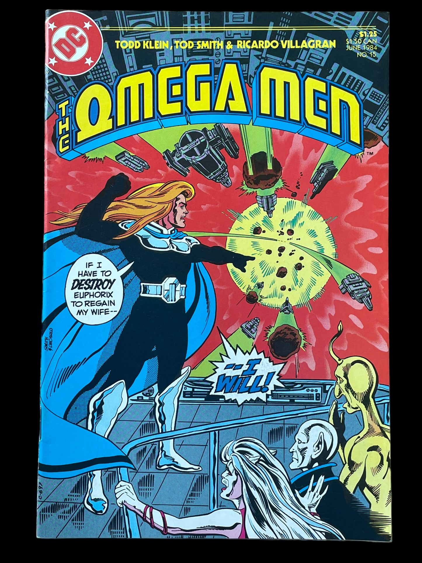 The Omega Men No. 15 June 1984 DC Comics Book