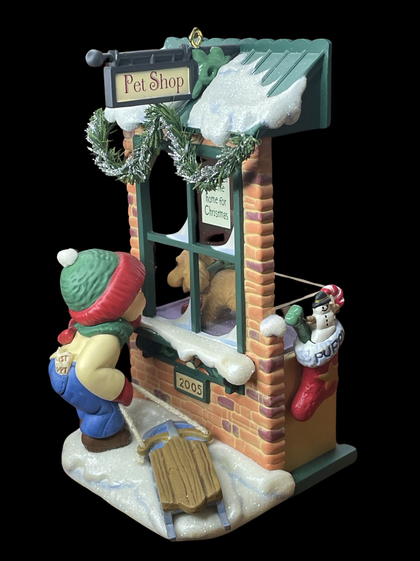 2005 Hallmark Keepsake Ornament Christmas Window #3, Club Ornament