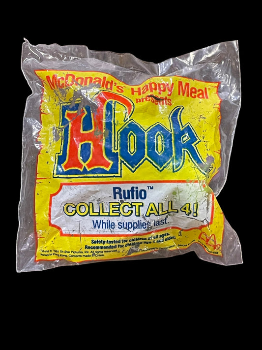 1991 Hook Rufio McDonald's Happy Meal Toy