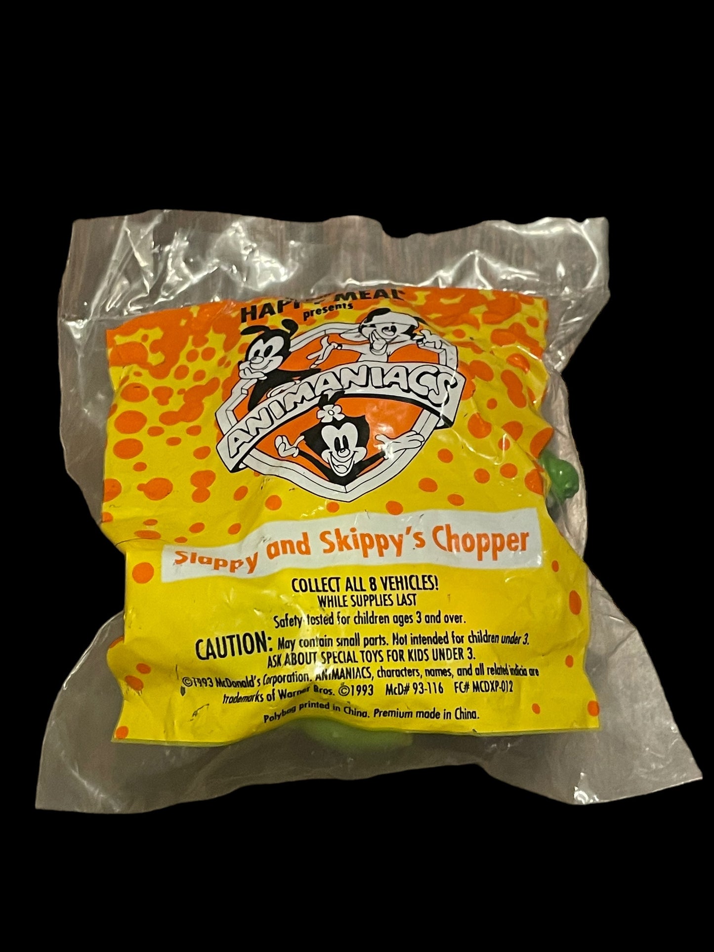 1993 Animaniac Slappy and Skippy's Chopper McDonald's Happy Meal Toy