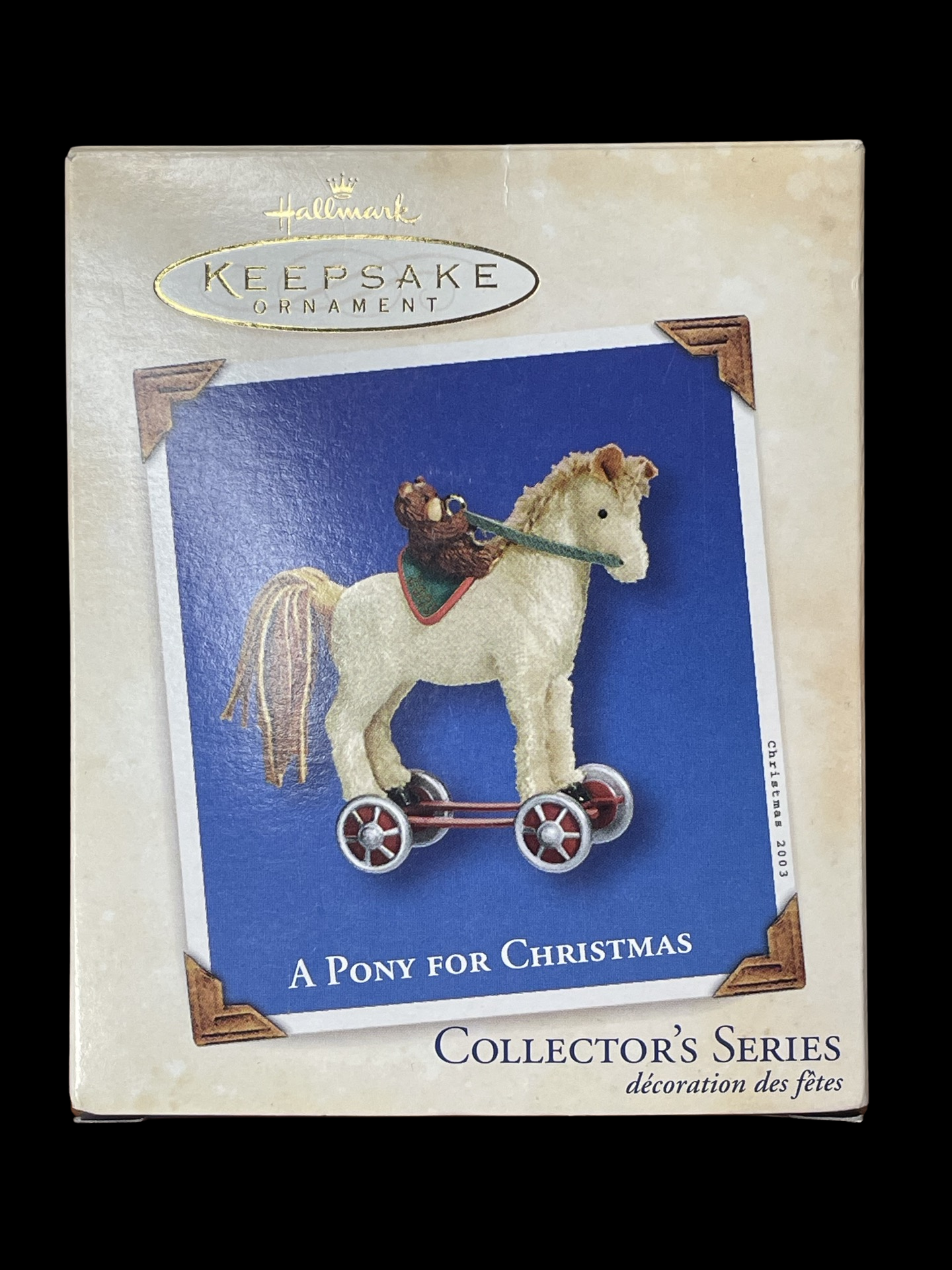 2003 Hallmark Keepsake Ornament A Pony for Christmas #6