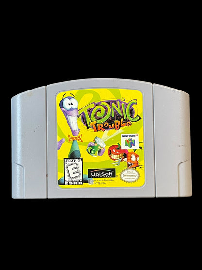 1999 Tonic Trouble N64 Nintendo 64 Cartridge Tested