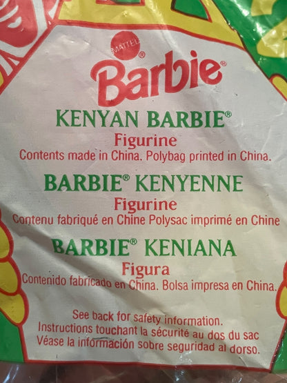 1995 Barbie Kenyan Barbie McDonald's Happy Meal Toy