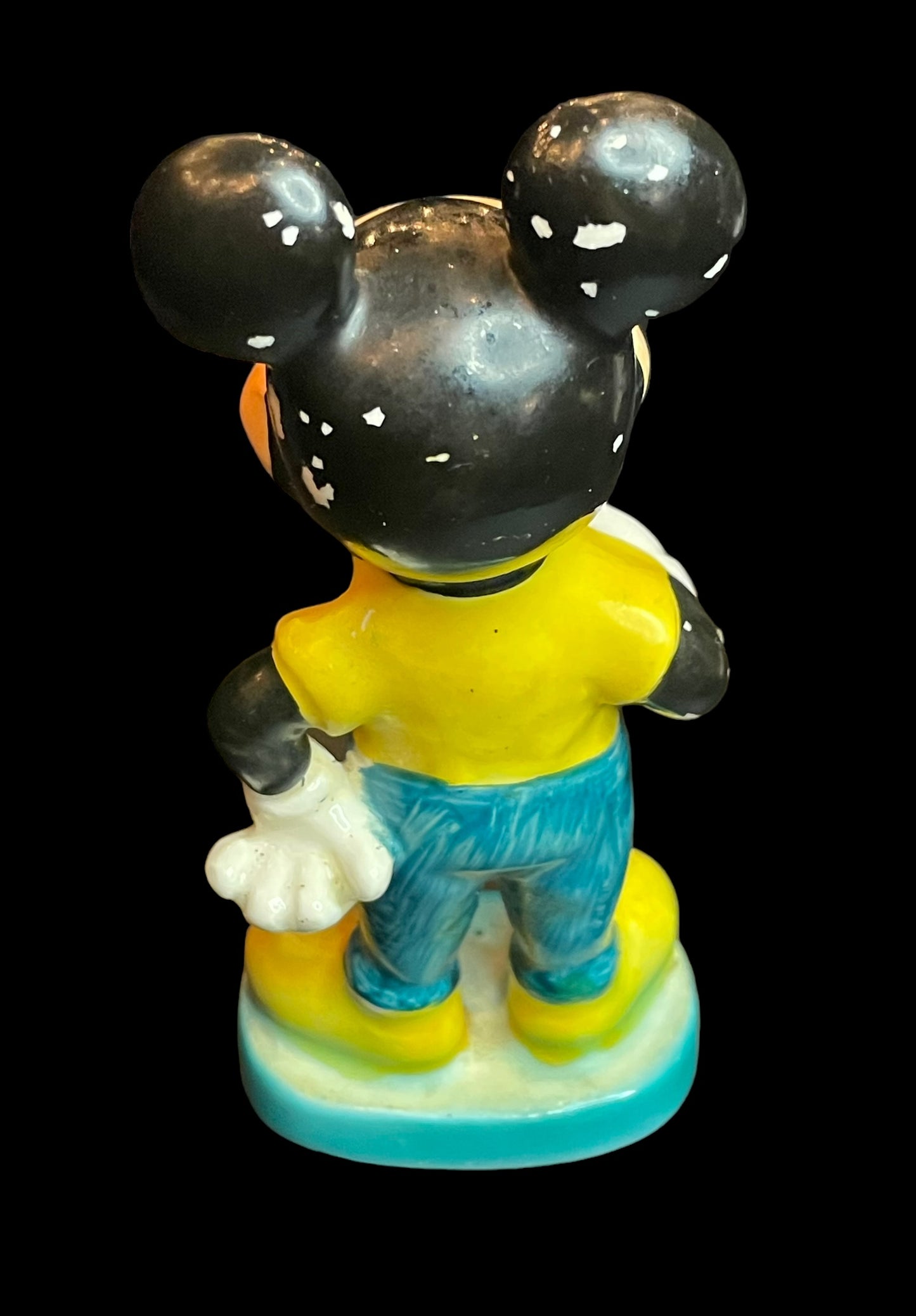 1960s Handpainted Ceramic Mickey Mouse Made In Japan