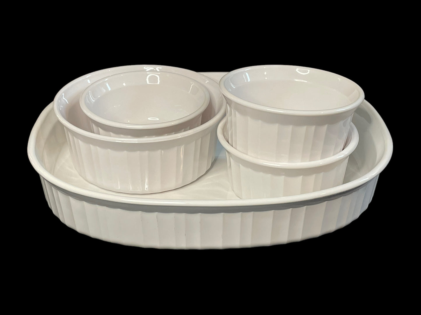 Corning Ware Baking Dishes Set of 5