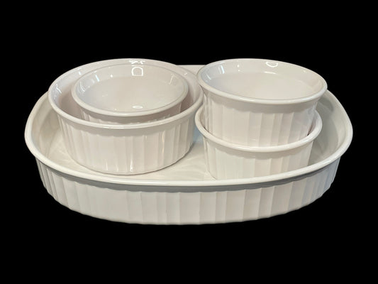 Corning Ware Baking Dishes Set of 5