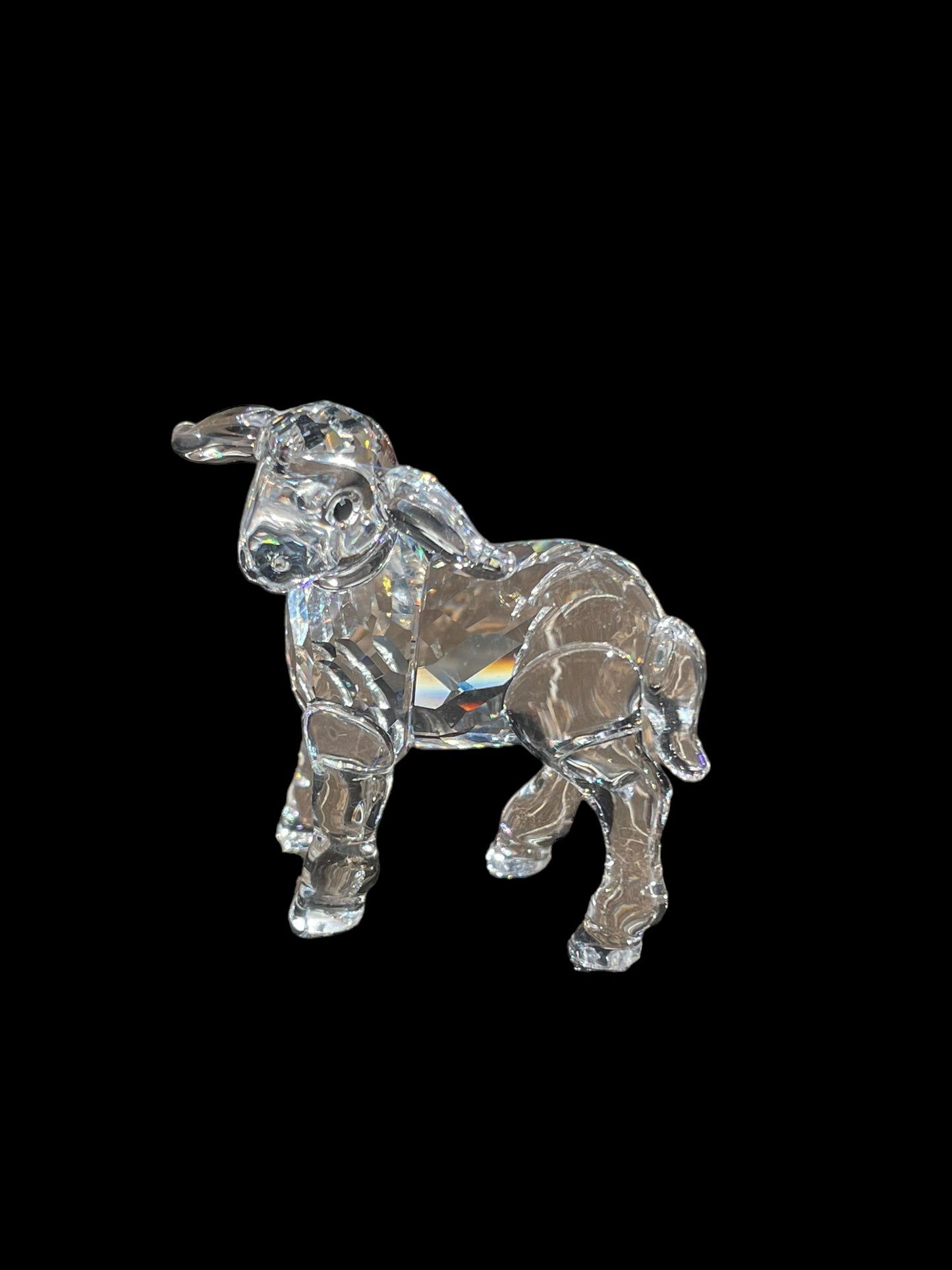 Swarovski Crystal Figurine Little Lamb 651875 Retired