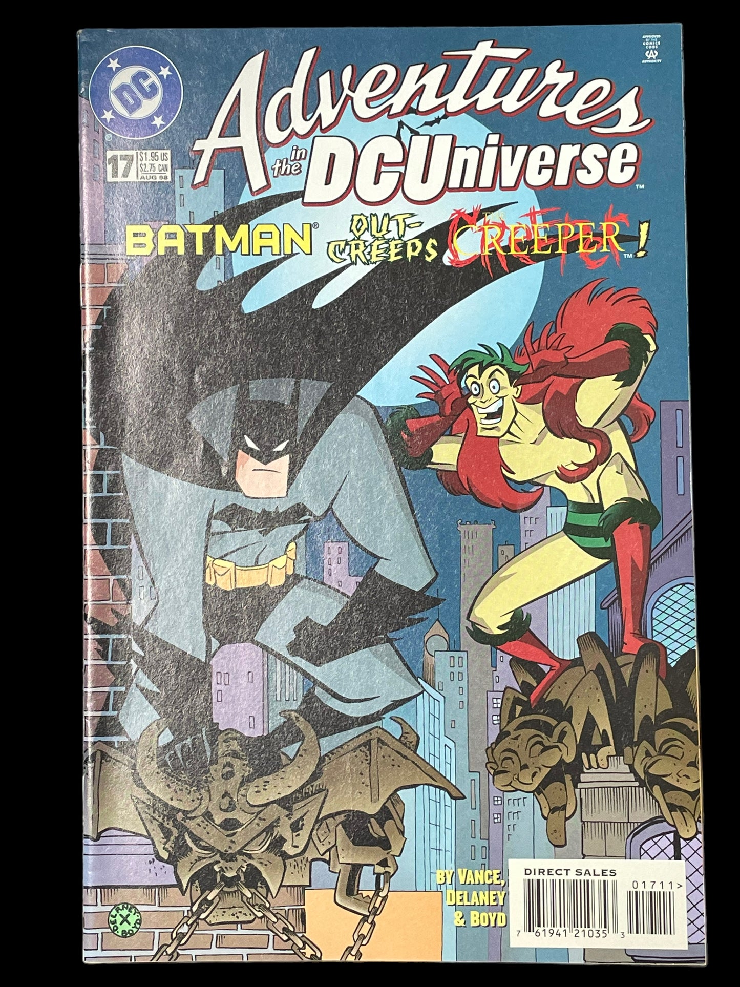 Adventures in the DC Universe No. 17 Aug 1998 DC Comics Book