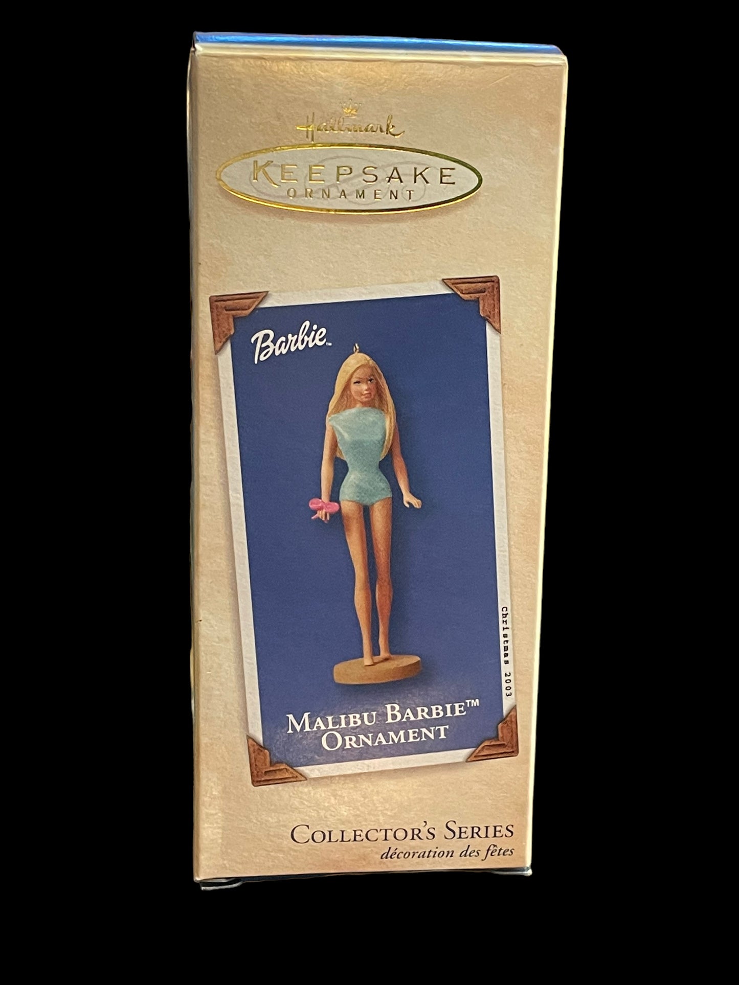 2002 Hallmark Keepsake Ornament Malibu Barbie