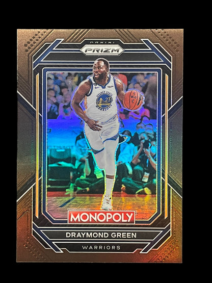 2022-23 Panini Prizm Monopoly Brown Draymond Green #30 099/249 Graded MINT+ 9.5