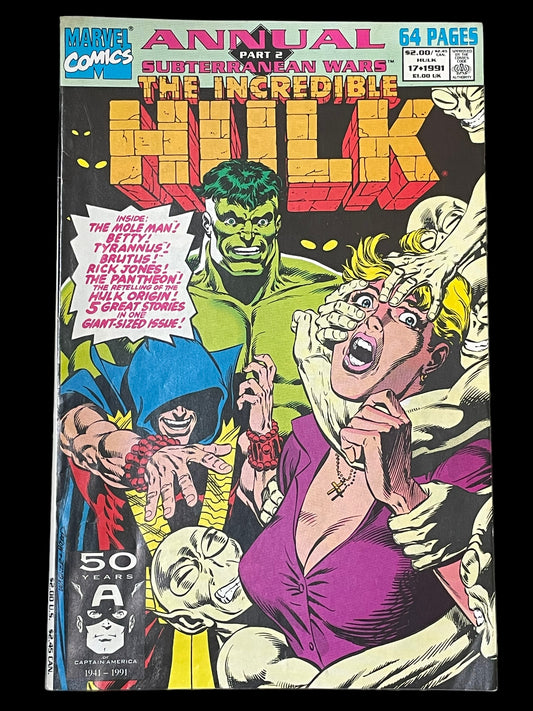 Incredible Hulk Annual #17 1991 Marvel Comics Book