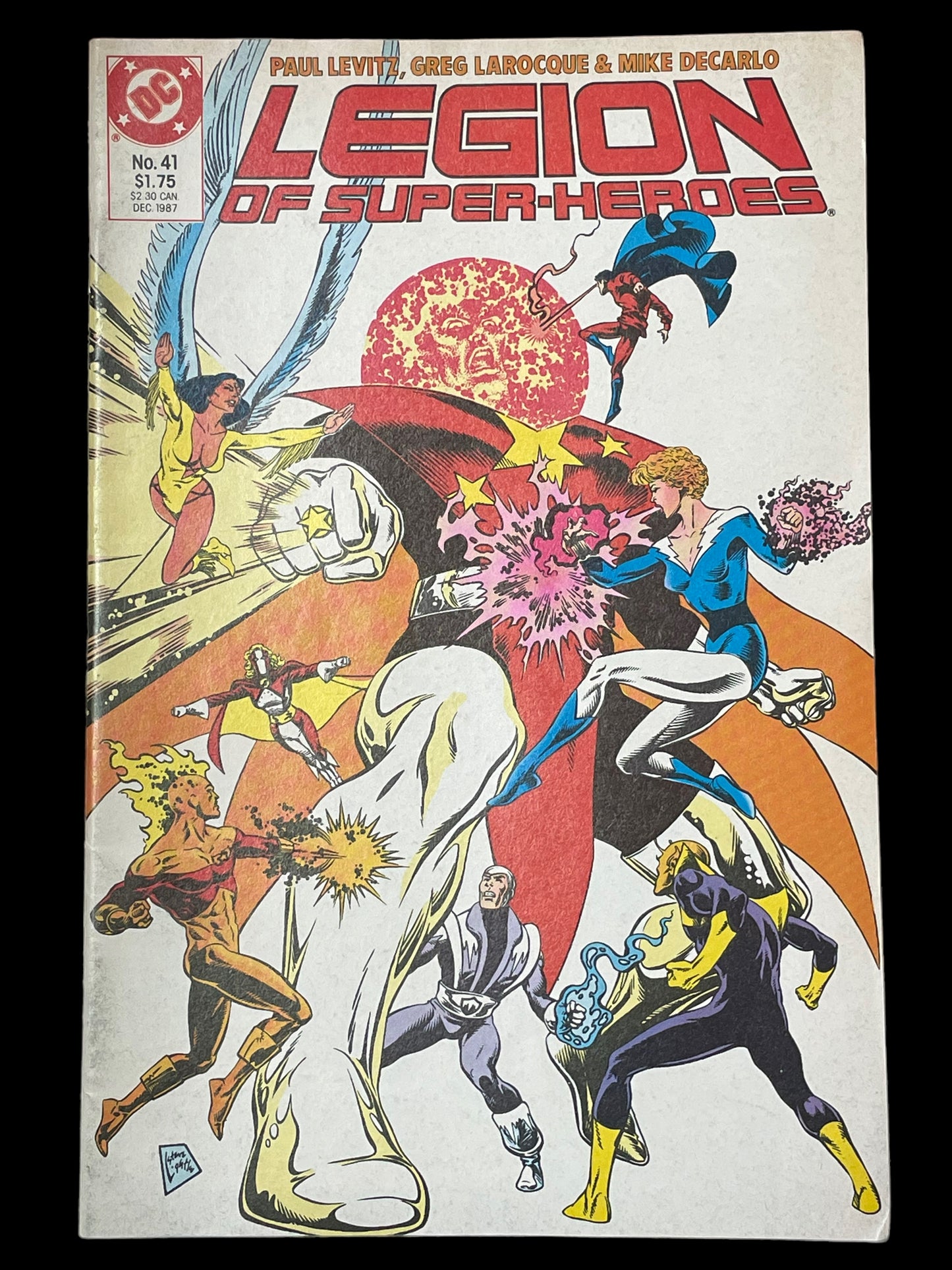 Legion of Super-Heroes No. 41 Dec 1987 DC Comics Book