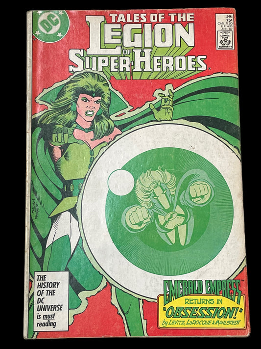 Tales of the Legion of Super-Heros No. 346 Apr 1987 DC Comics Book