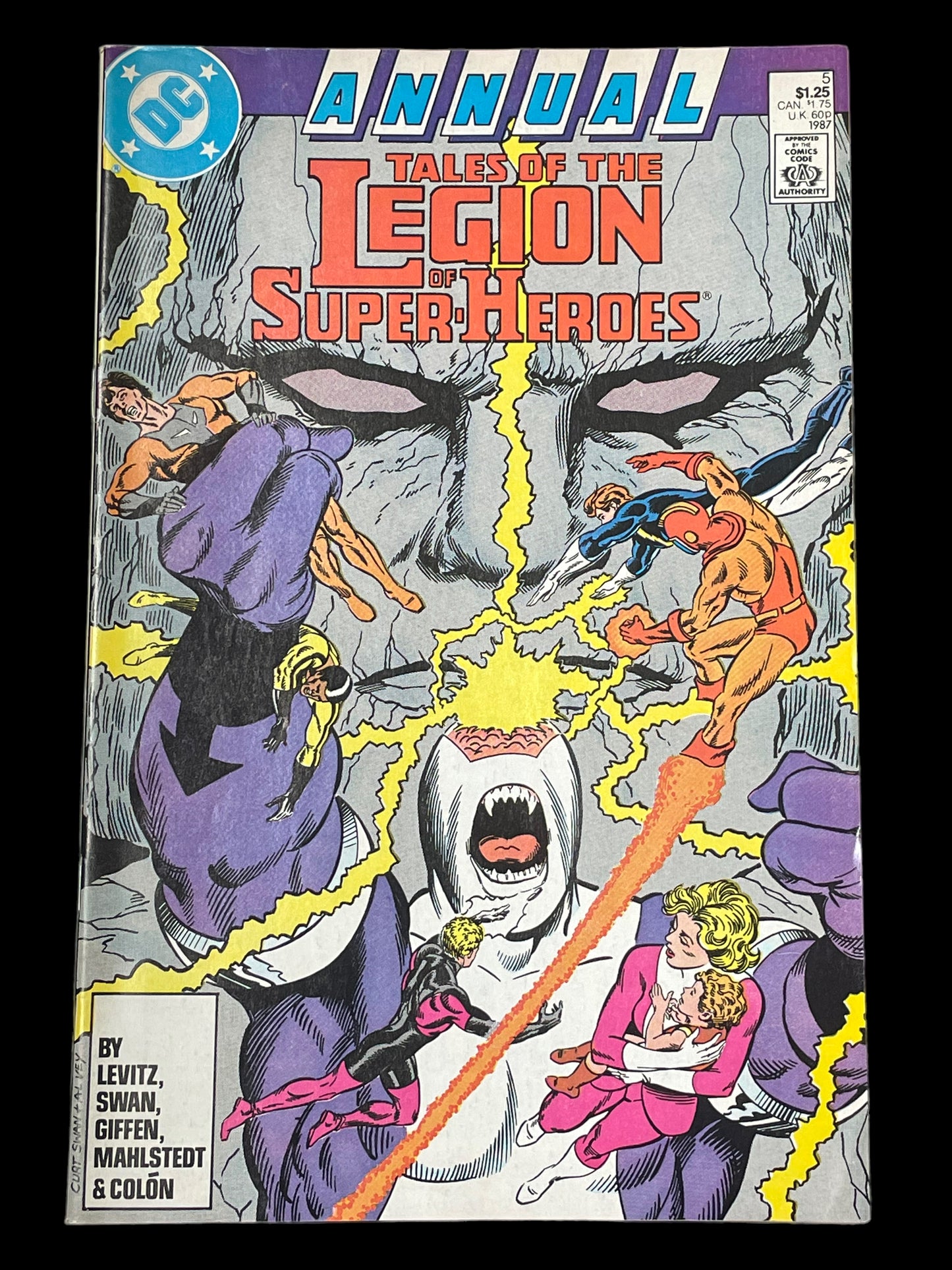 Annual Tales of the Legion of Super-Heroes No. 5 1987 DC Comics Book