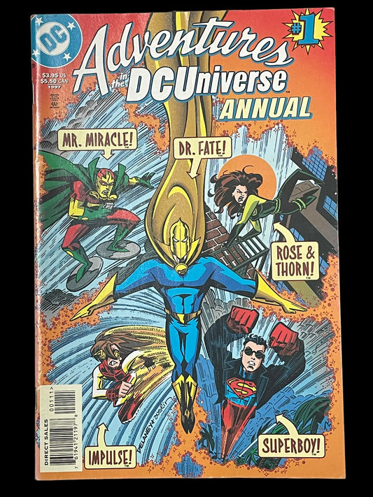 Adventures in the DC Universe Annual #1 1997 DC Comics Book