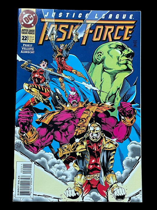 Justice League Task Force #22 April 1995 DC Comics Book