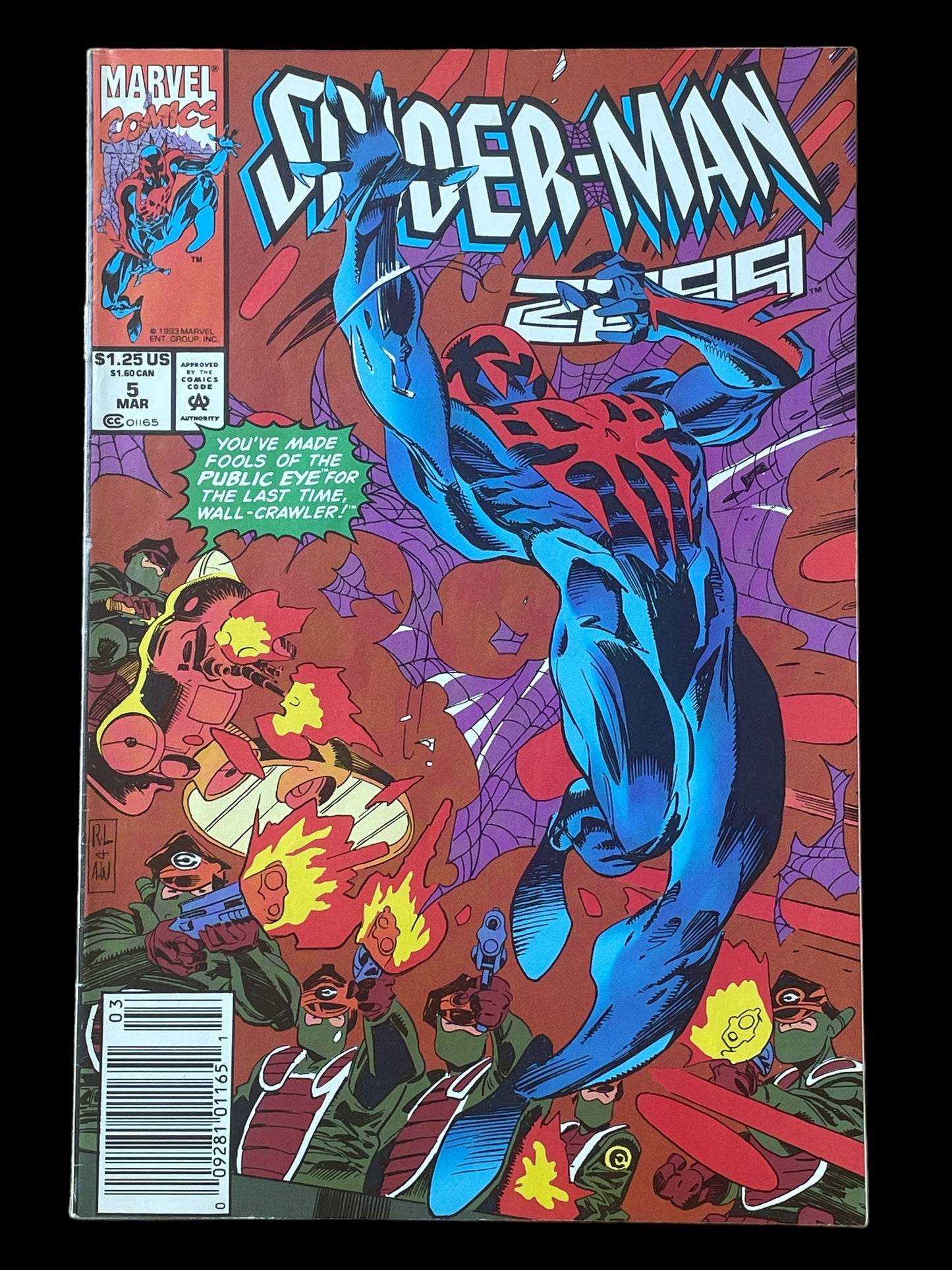 Spider-Man 2099 #5 March 1993 Marvel Comics Book