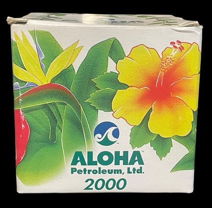 2000 Aloha Petroleum LTD Commemorative Floral Mug Designed in Hawaii