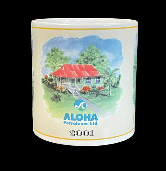 2001 Aloha Petroleum LTD Commemorative Agriculture Mug Designed in Hawaii