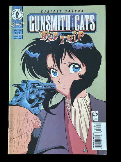 Gunsmith Cats: Bad Trip Complete Set of 1 to 6 Dark Horse Comics Books