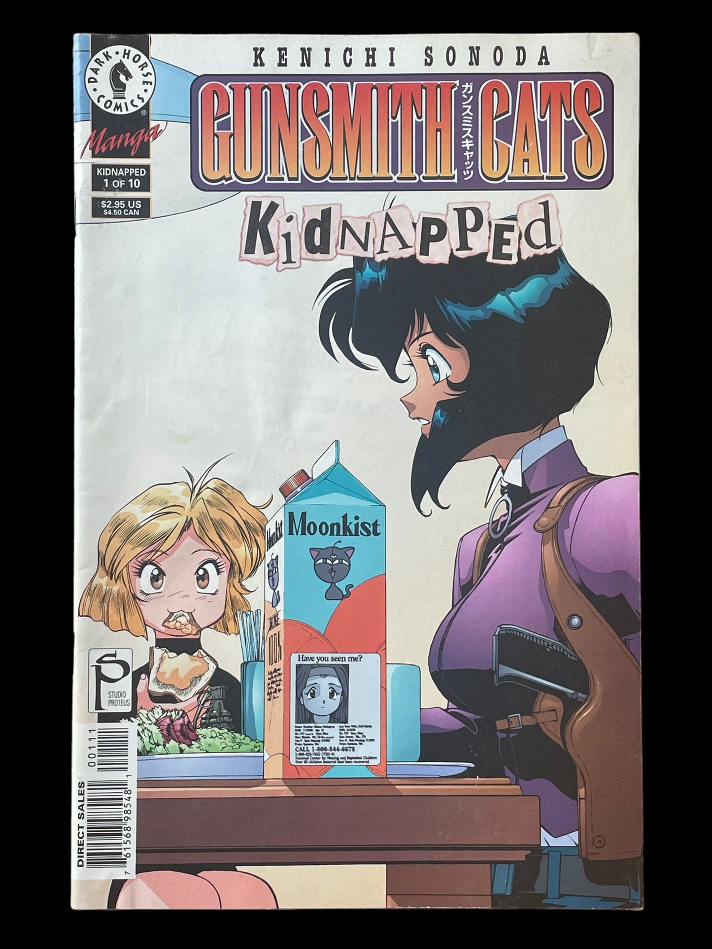 Gunsmith Cats: Kidnapped #1 Nov 1999 Dark Horse Comics Book