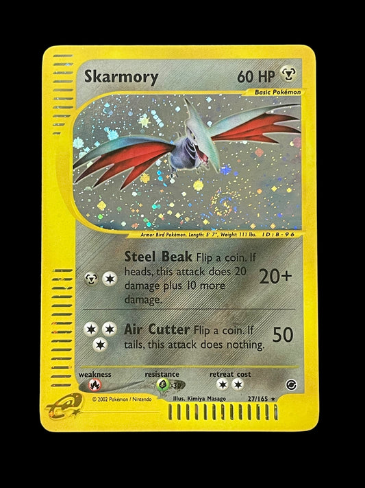 Skarmory #27 2002 Pokemon E-CARD Expedition Swirl Graded MINT 9