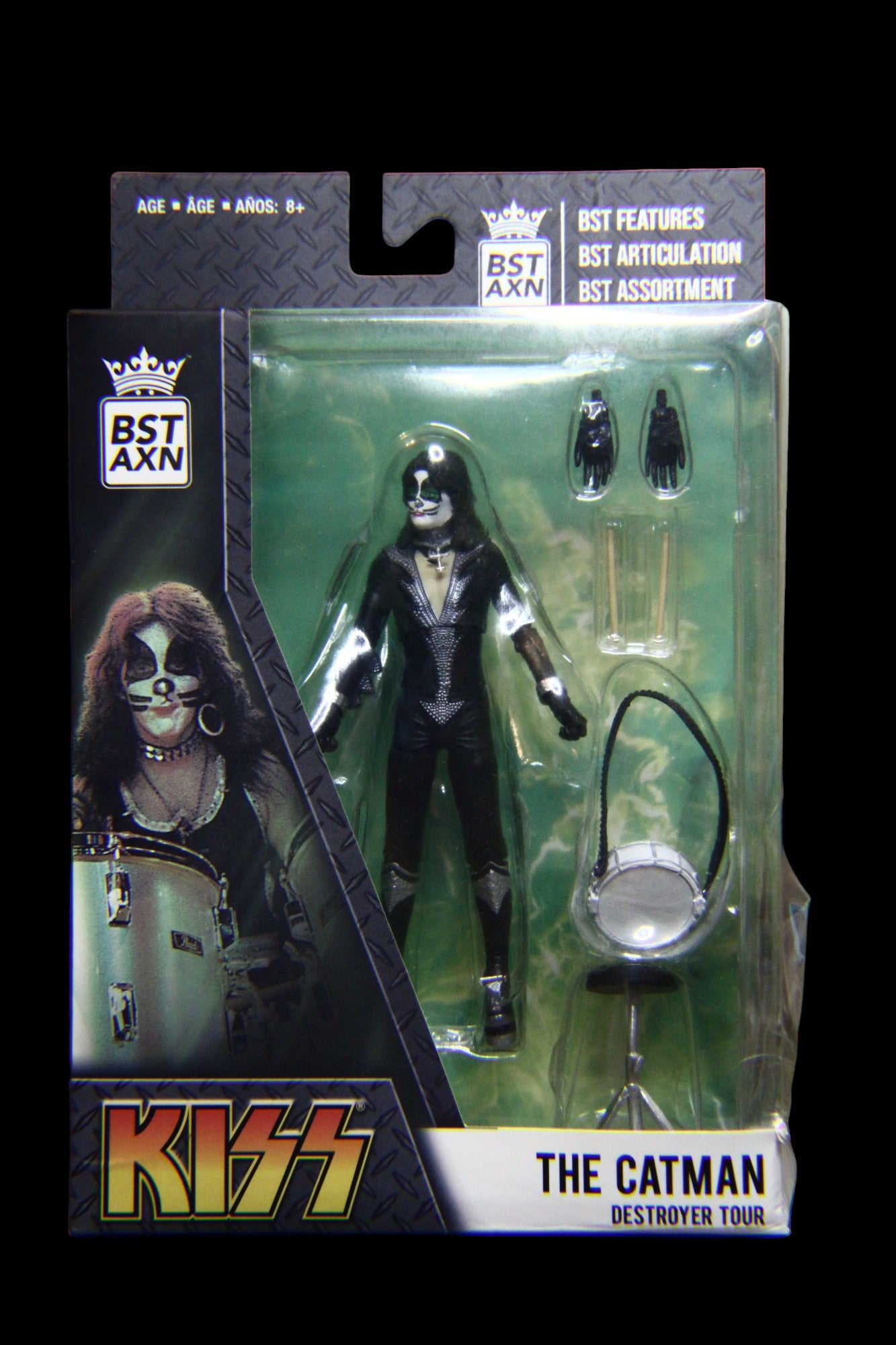 BST AXN KISS The Catman Destroyer Tour 5" Action Figure