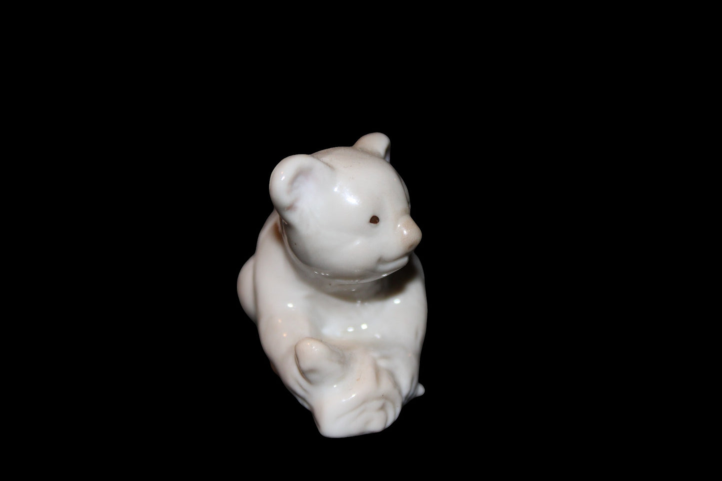 Vintage Gray Ceramic Koala Bear Mini Figurine by George Good