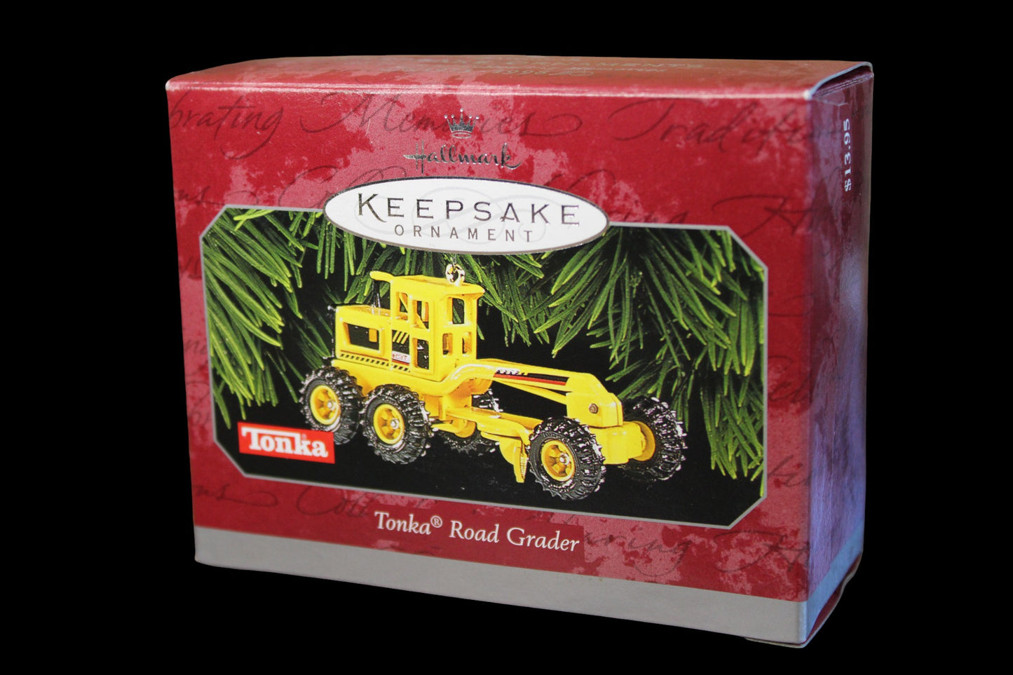 1998 Hallmark Keepsake Ornament Tonka Road Grader Die-Cast Metal