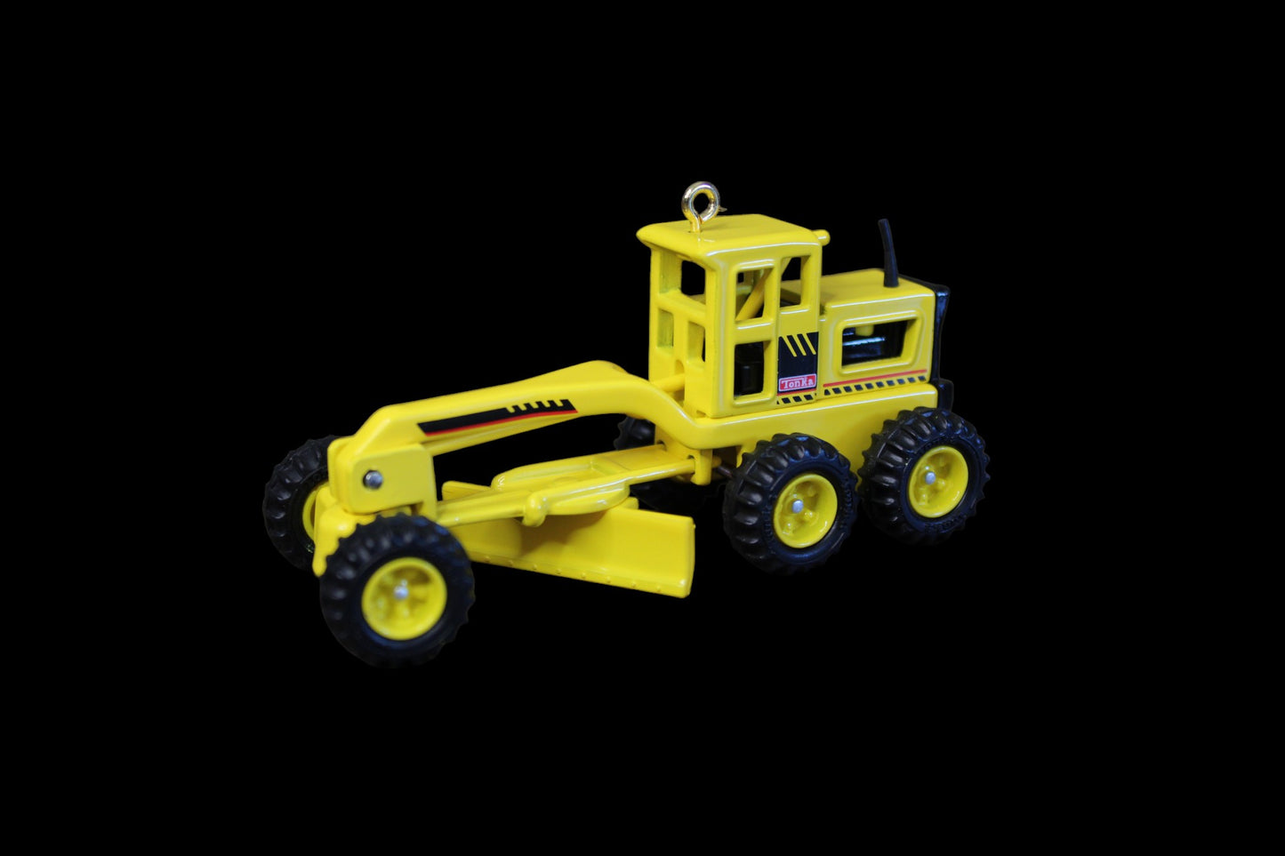 1998 Hallmark Keepsake Ornament Tonka Road Grader Die-Cast Metal