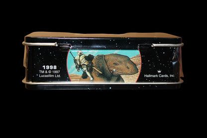 1998 Hallmark Keepsake Ornament Star Wars Tin Lunch Box