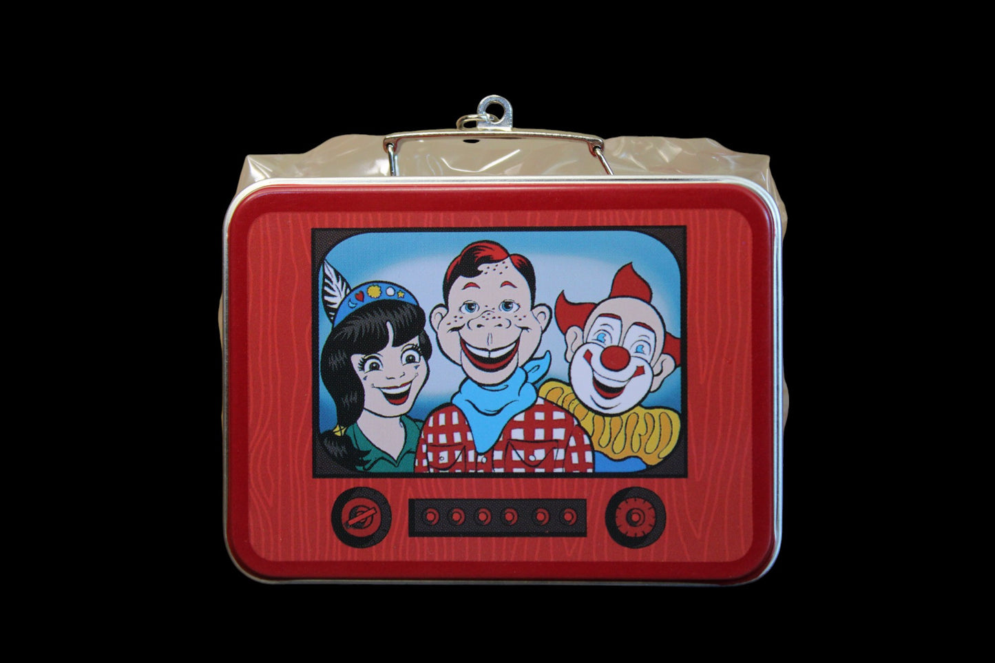 1999 Hallmark Keepsake Ornament Howdy Doody Lunch Box Set of 2