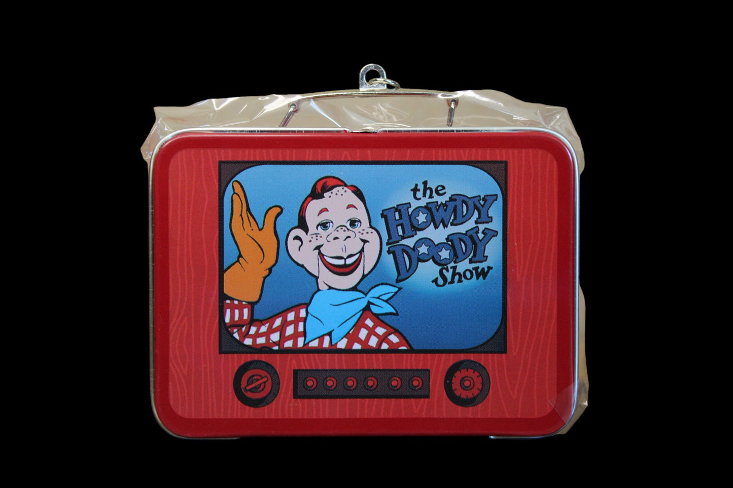 1999 Hallmark Keepsake Ornament Howdy Doody Lunch Box Set of 2