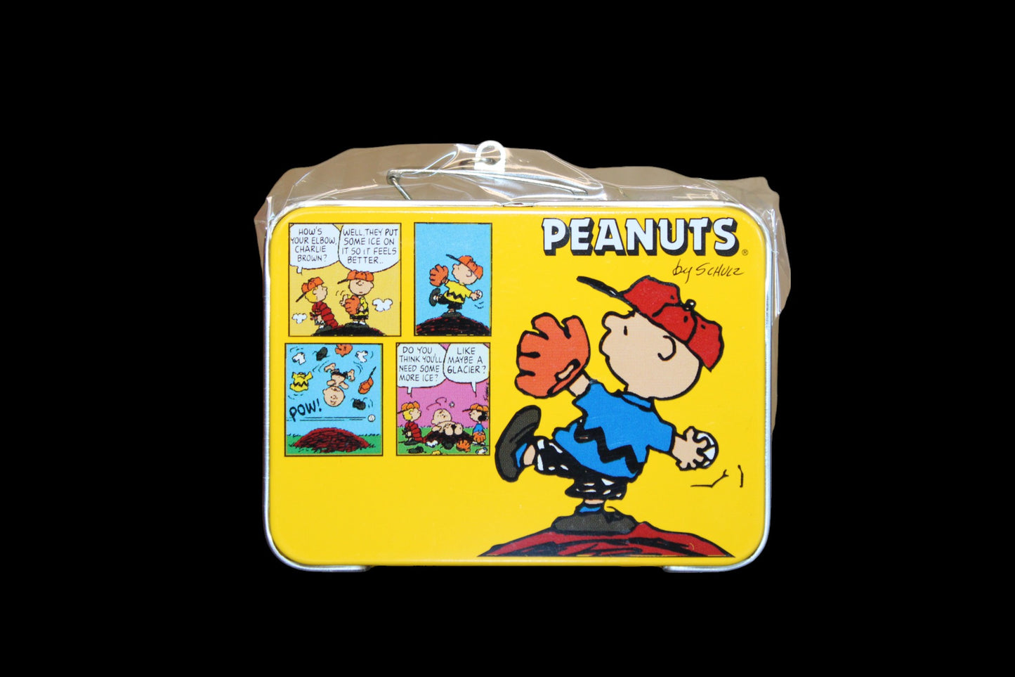 2000 Hallmark Keepsake Ornament Peanuts Lunch Box Set of 2