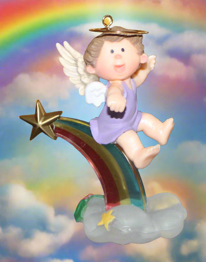 1983 Hallmark Keepsake Ornament Rainbow Angel