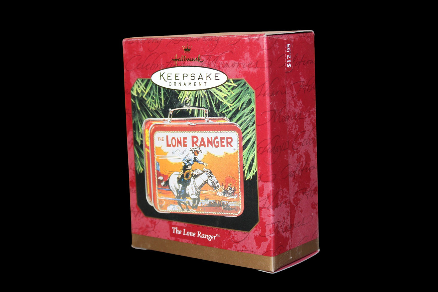 1997 Hallmark Keepsake Ornament The Lone Ranger Lunch Box