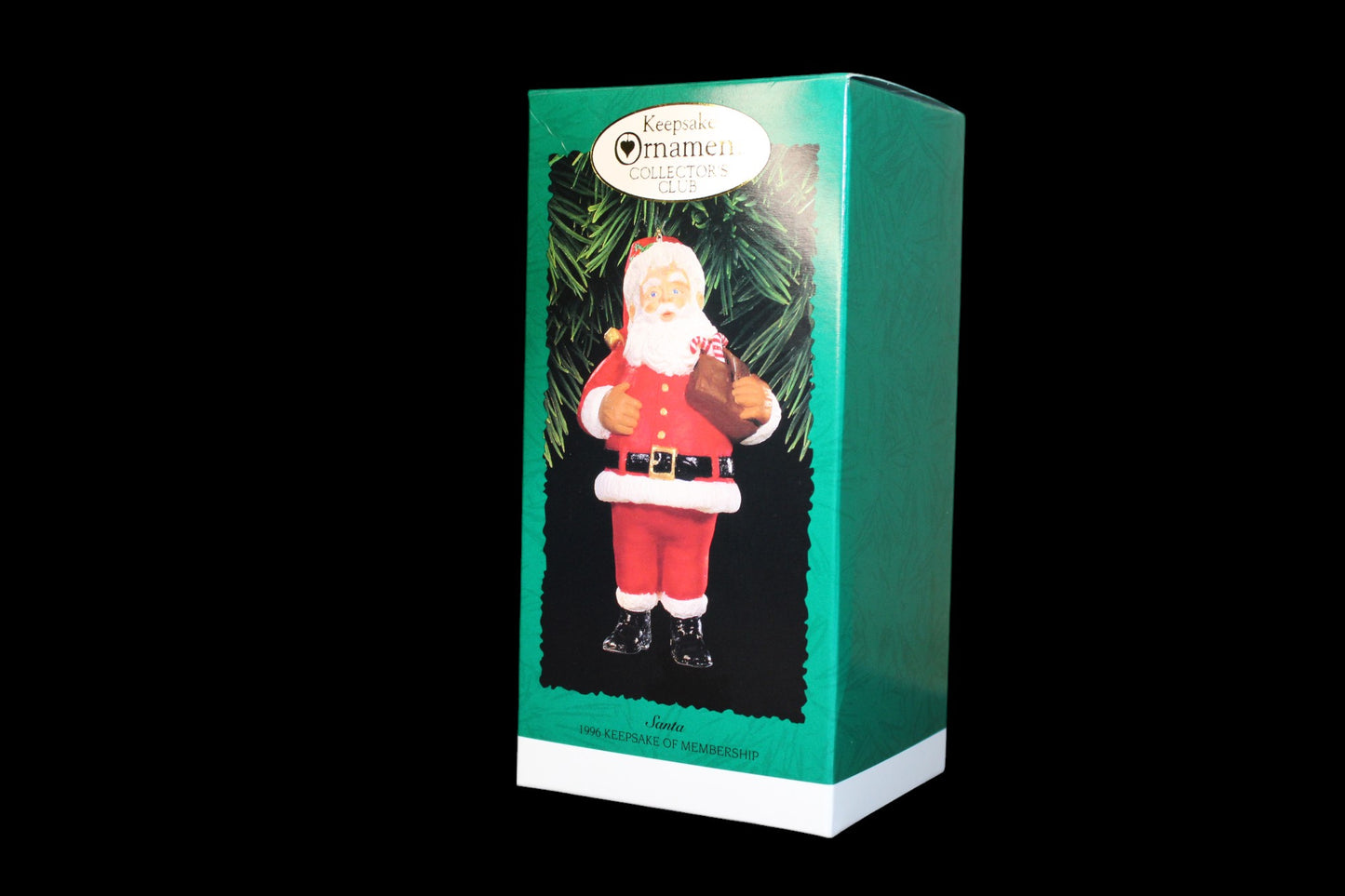 1996 Hallmark Keepsake Ornament Santa Membership Collector's Club Christmas