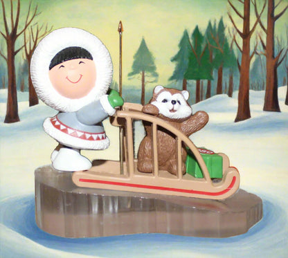 1989 Hallmark Keepsake Ornament Frosty Friends Series #10