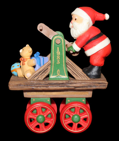 1983 Hallmark Keepsake Ornament Santa Express Series #5