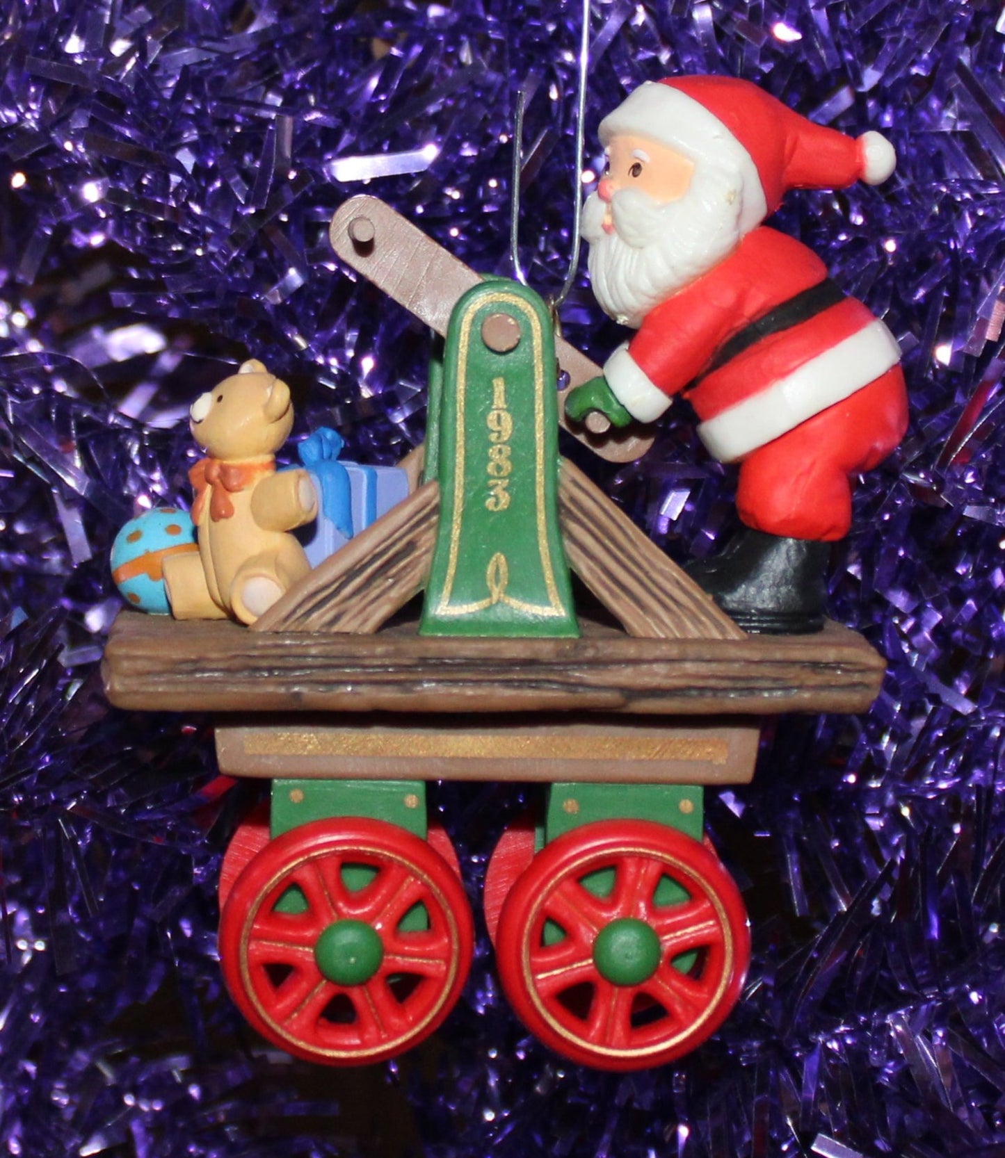 1983 Hallmark Keepsake Ornament Santa Express Series #5