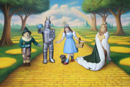 Hallmark Keepsake Ornament King of the Forest The Wizard of Oz Set of 4