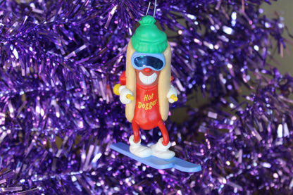 1990 Hallmark Keepsake Ornament Hot Dogger