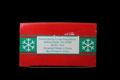 1995 Longs Drugs Limited Edition Ornament Season's Greetings Second in a Series