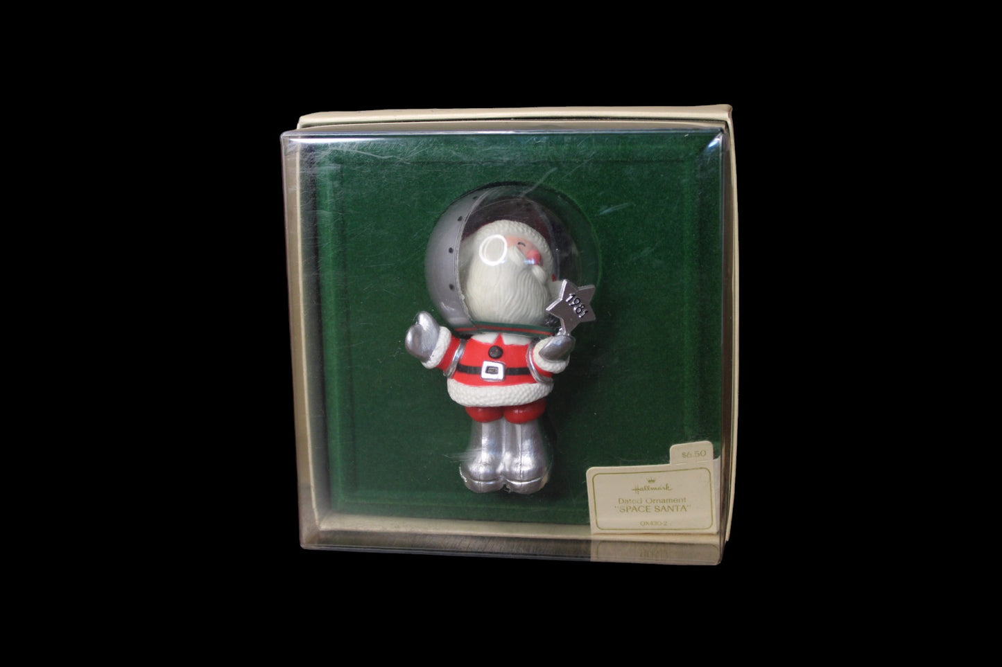 1981 Hallmark Keepsake Ornament Space Santa